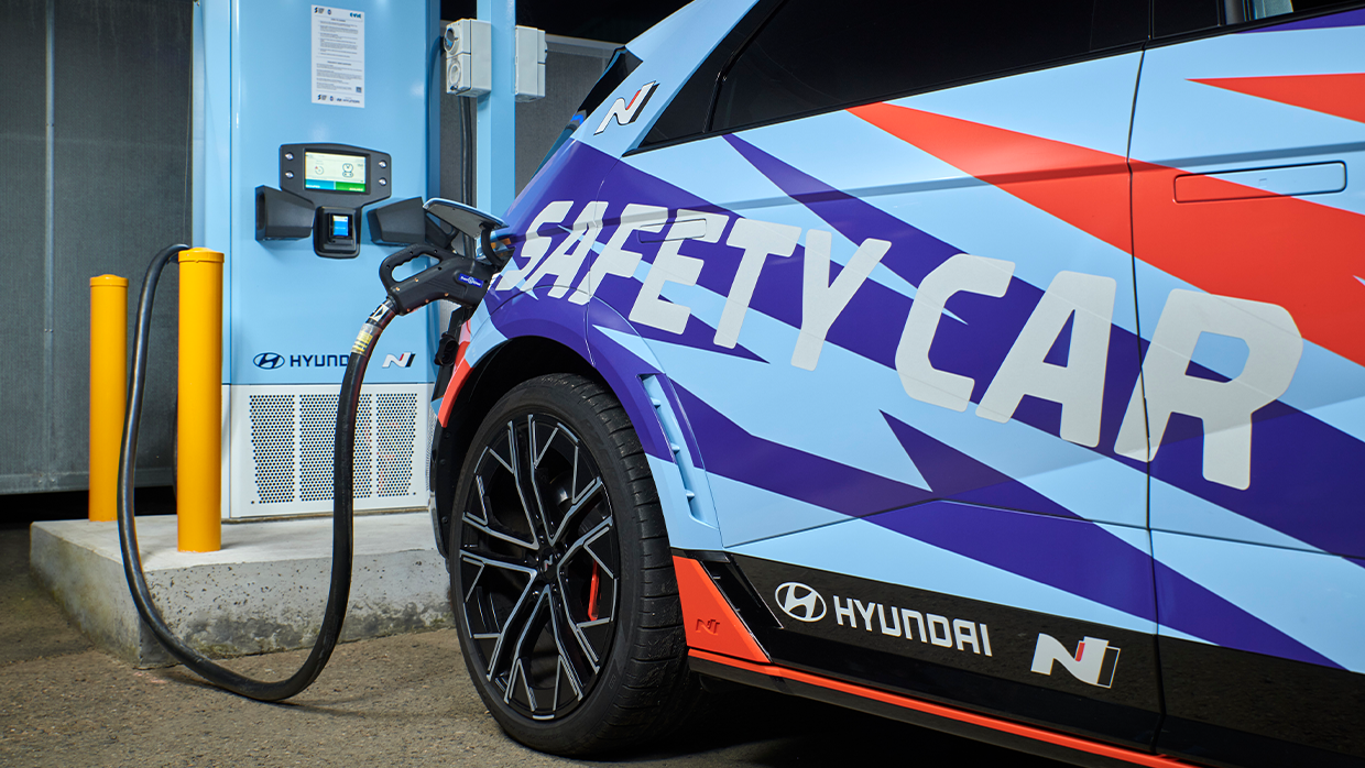 Hyundai rapid charger at SMSP 1
