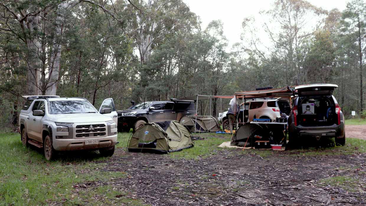 Mitsubishi Triton GSR HC trip 2025 camp