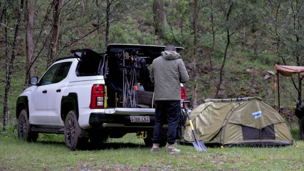 Mitsubishi Triton GSR HC trip 2025 camp 2