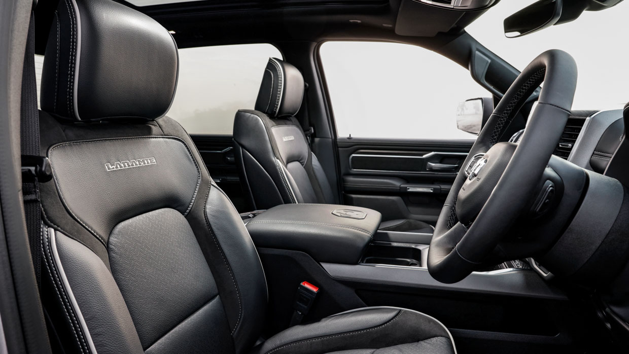 2025 Ram 1500 front row seating