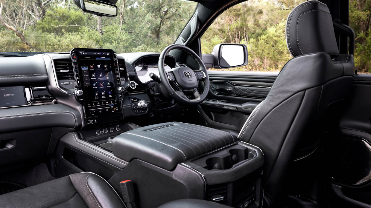 2025 Ram 1500 cockpit shot