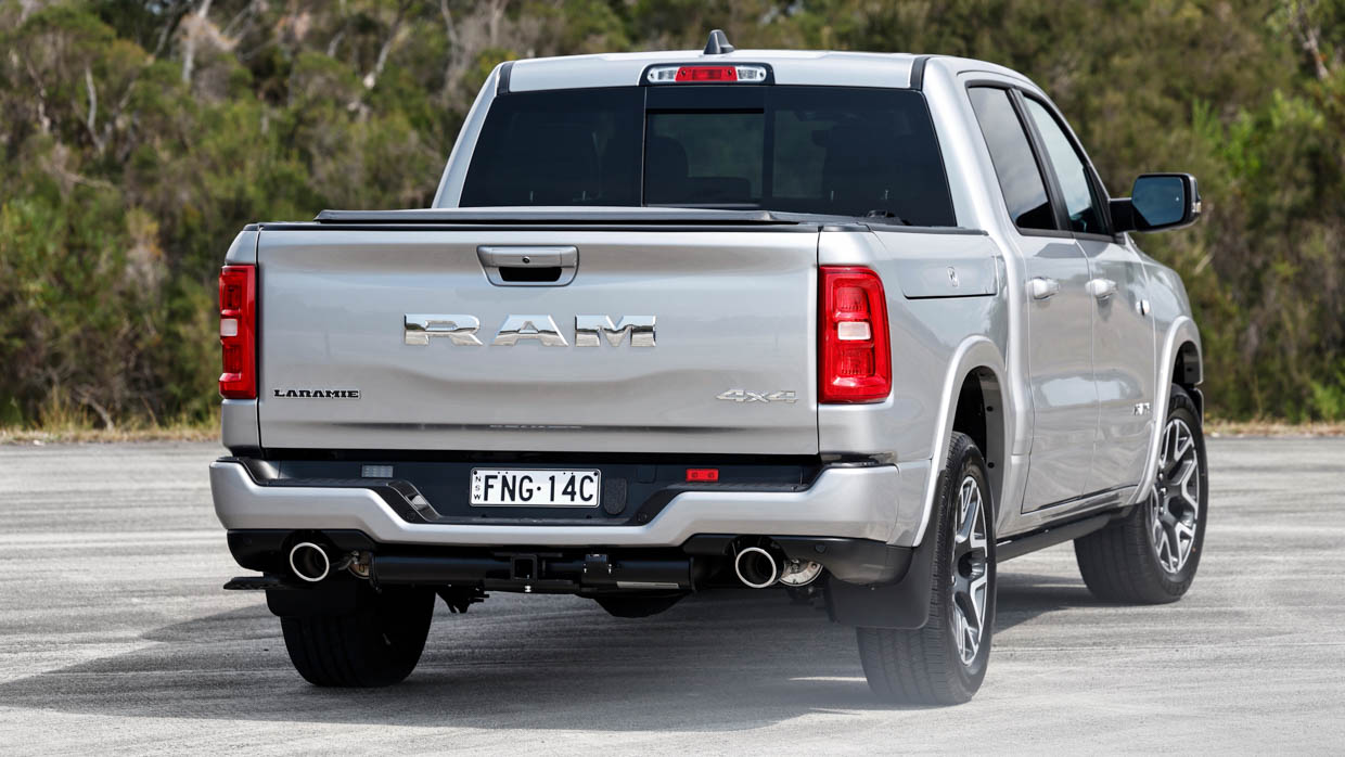 2025 Ram 1500 laramie static rear