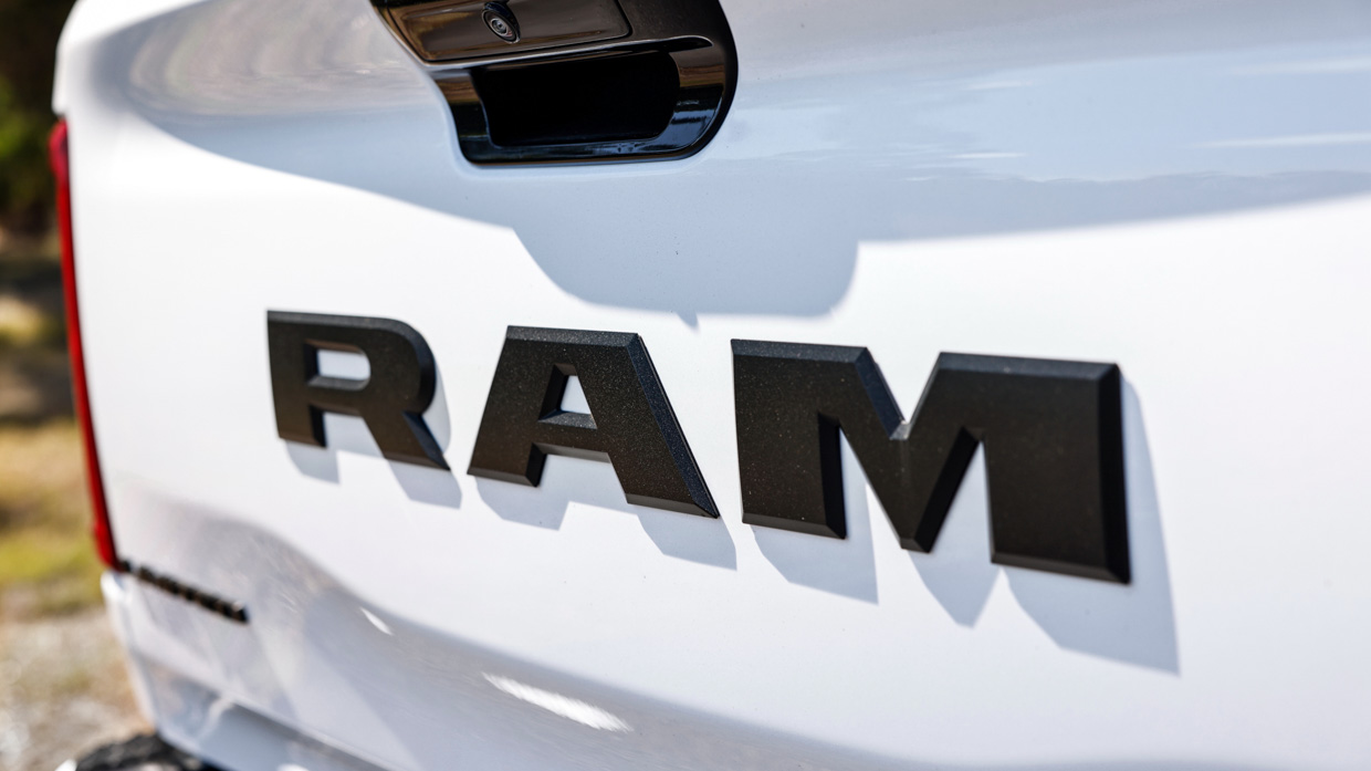 2025 Ram 1500 limited rear badge
