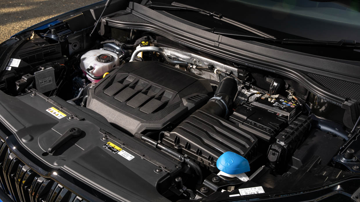 Skoda Kodiaq 2025 Sportline engine