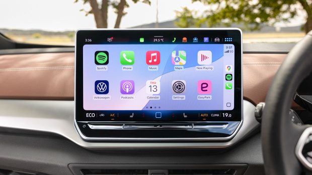 Volkswagen ID4 Pro 2025 interior screen