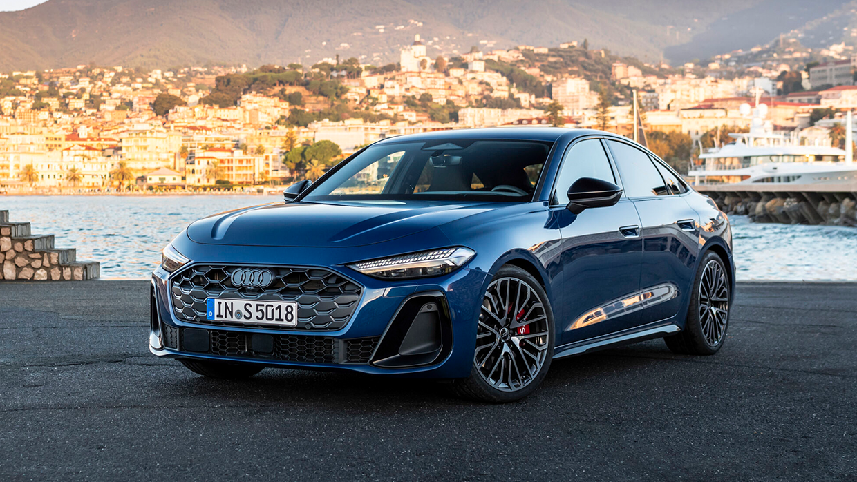 2025 Audi A5 front 3 4