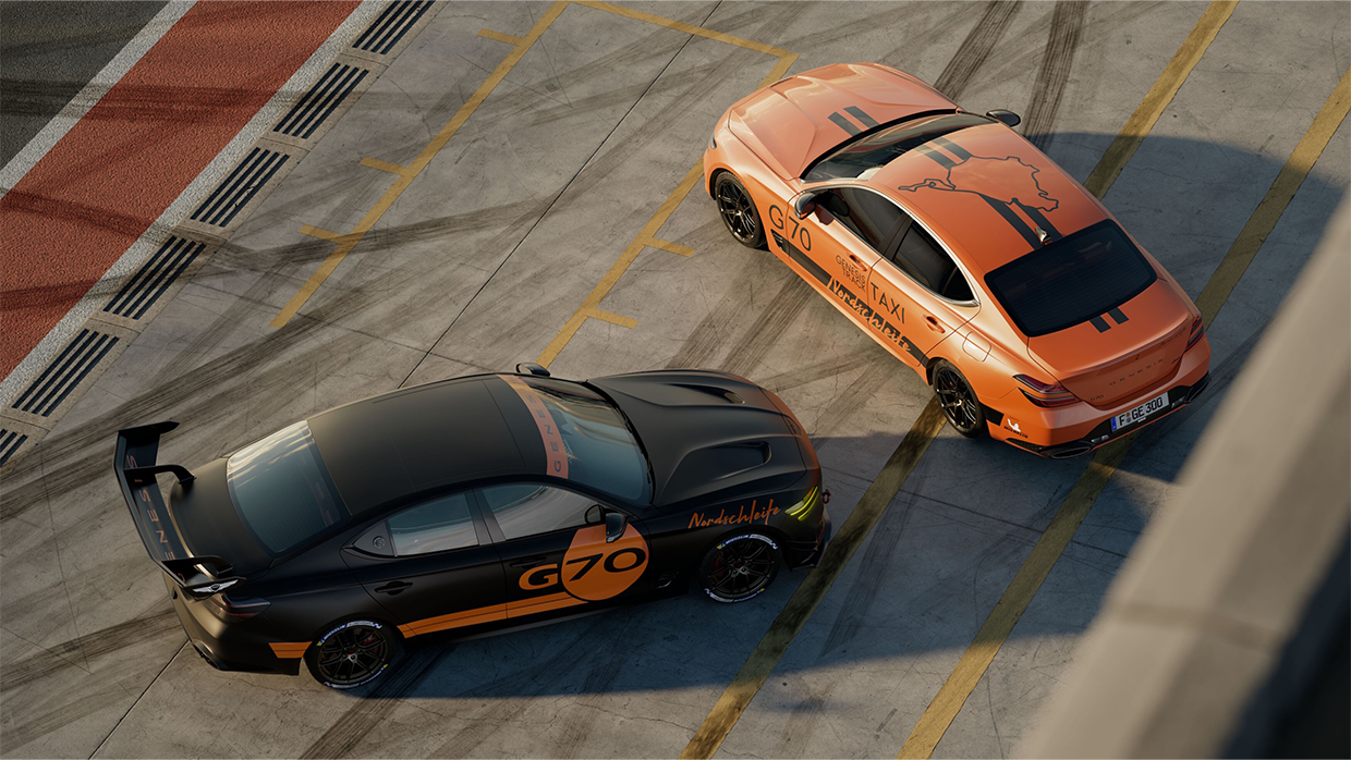 2025 Genesis G70 Track Concept