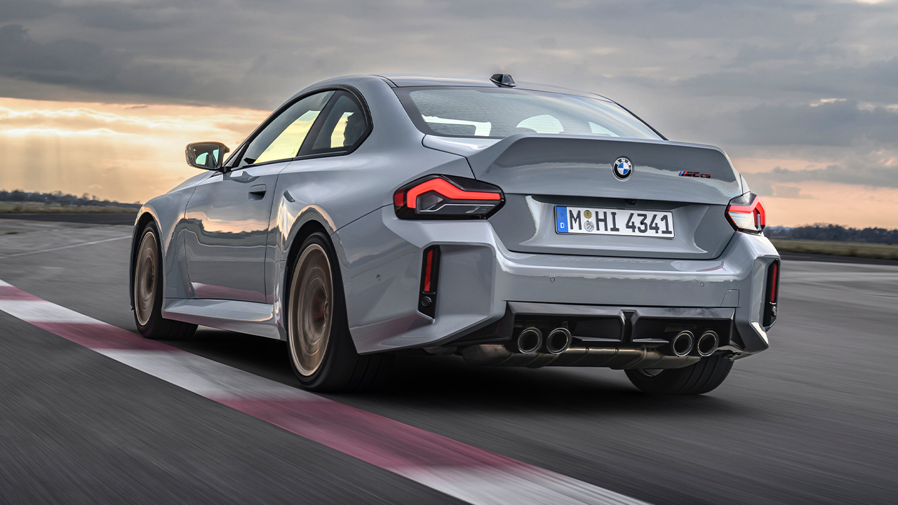 2026 BMW M2 CS rear 3 4