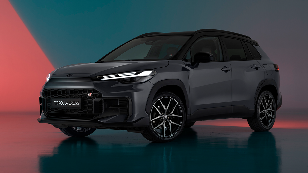 2026 Toyota Corolla Cross GR front 3 4