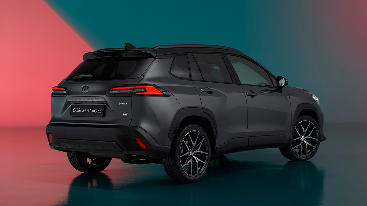 2026 Toyota Corolla Cross GR rear 3 4