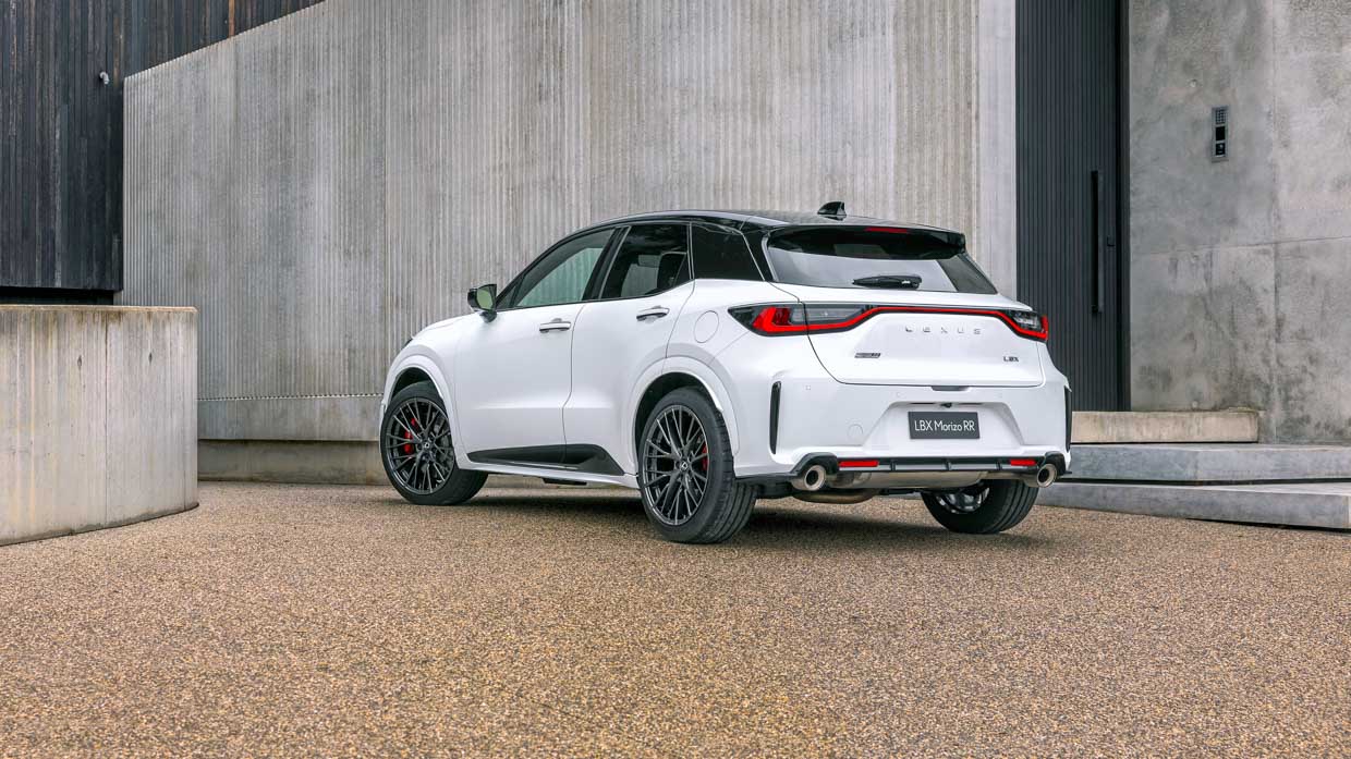 Lexus LBX Morizo RR 2025 rear