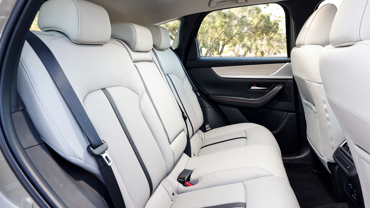 Mazda CX-60 D50e GT 2025 interior back seats