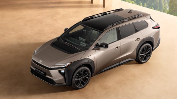 Toyota BZ4X Touring 2025 above