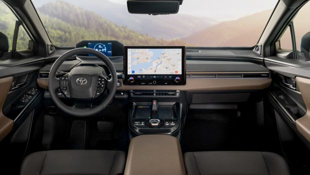 Toyota BZ4X Touring 2025 interior