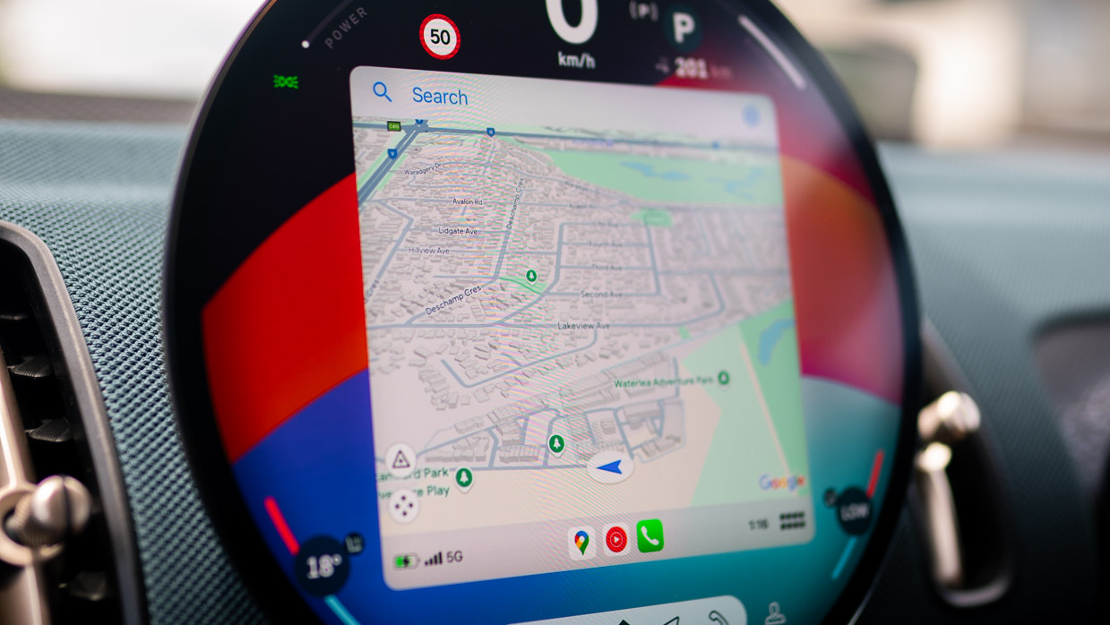 Mini Countryman SE Favoured 2025 touchscreen 2