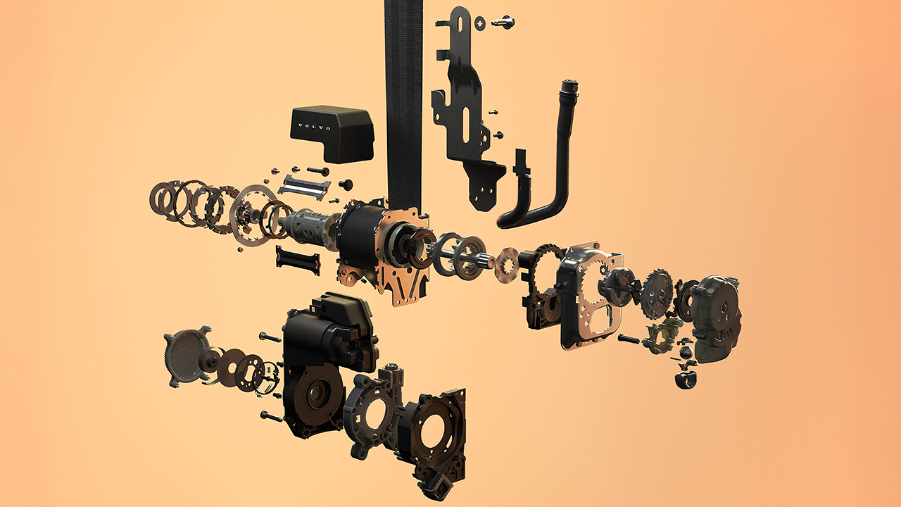 2025 Volvo EX60 seatbelt 3