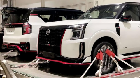 Hotted-up Nissan Patrol spied: Leaked images of Y63 Patrol Nismo