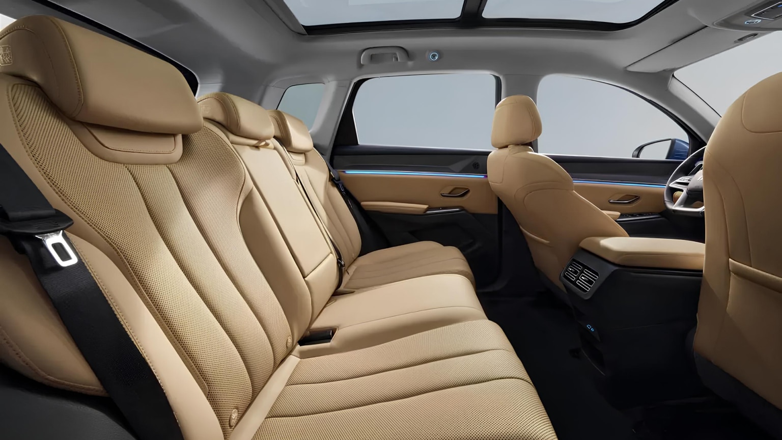 BYD Song Pro rear seat brochure