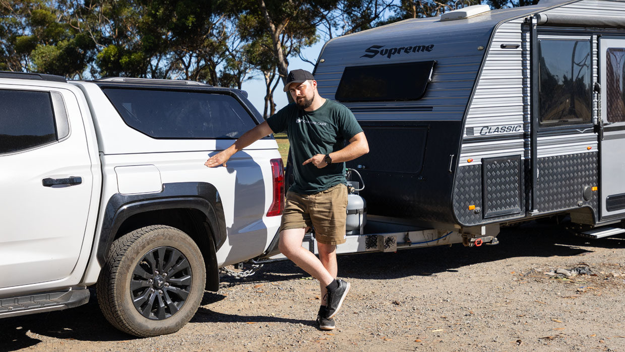 Mitsubishi Triton GSR 2025 LT towing 3