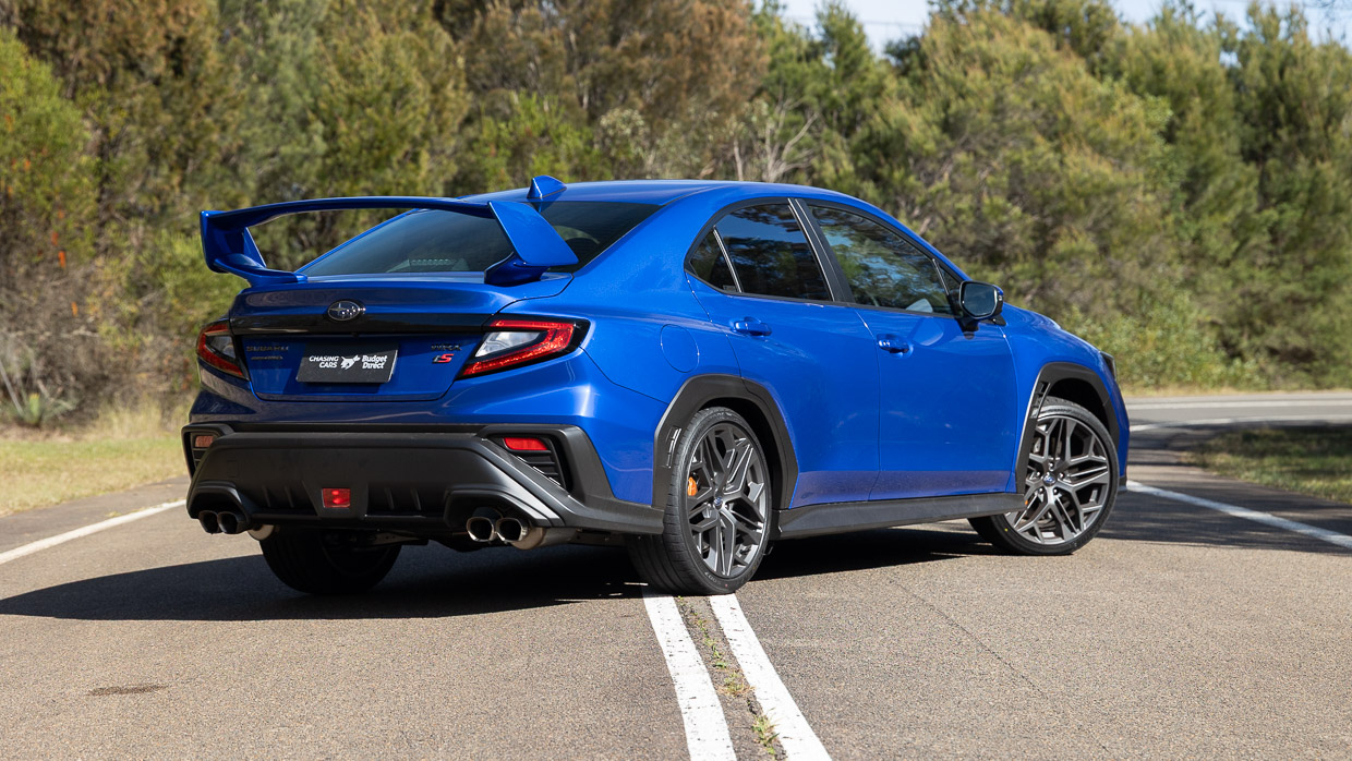 Subaru WRX Spec B 2025 rear 3/4