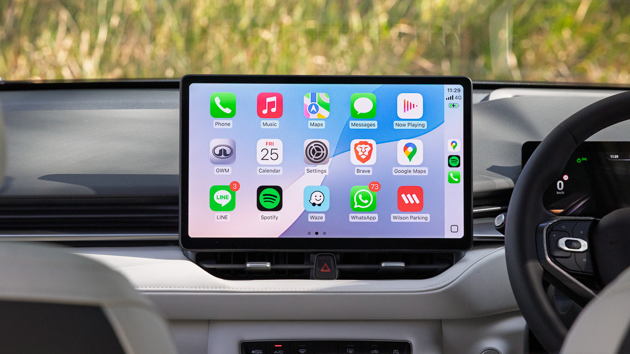 Haval H6 HEV 2025 interior multimedia