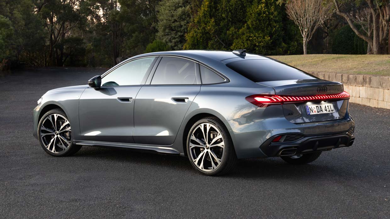 Audi A5 TFSI 2025 rear 3/4