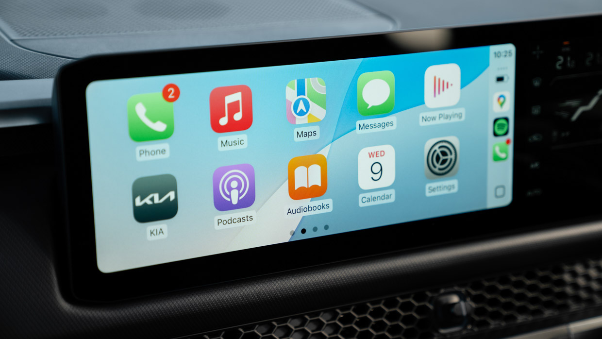 Kia Tasman SX 2025 interior screen