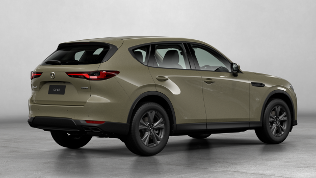 2025 4 cyl Mazda CX 60 rear 3 4