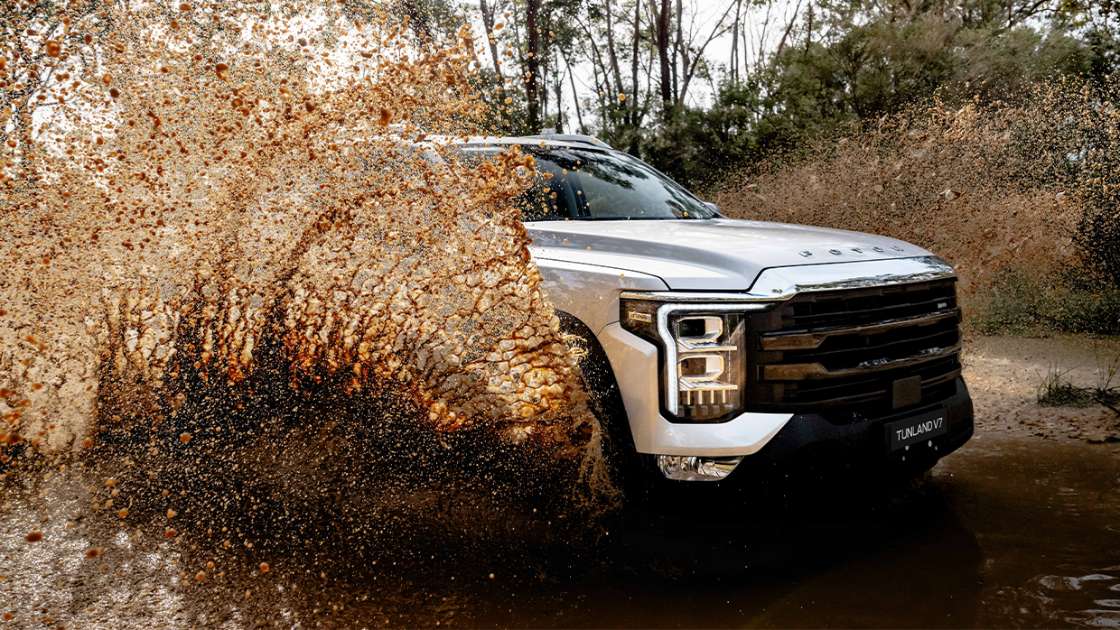 2025 Foton Tunland mud