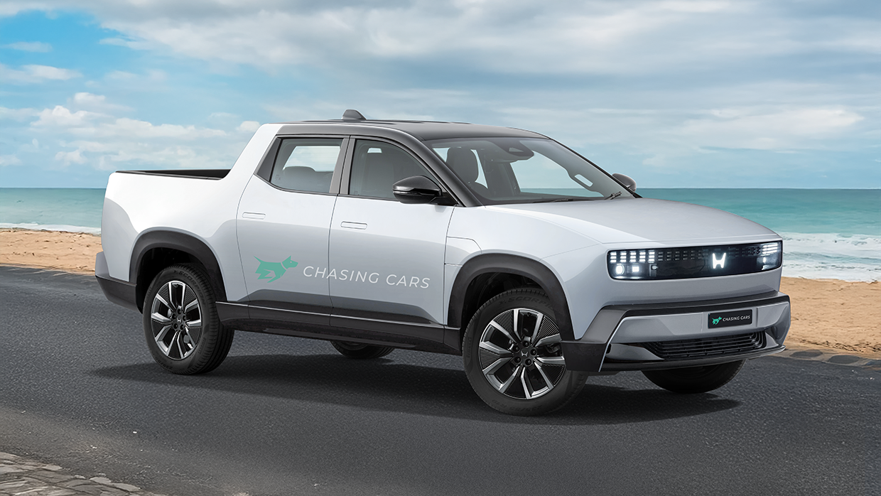 2025 Honda Ute render front 3 4
