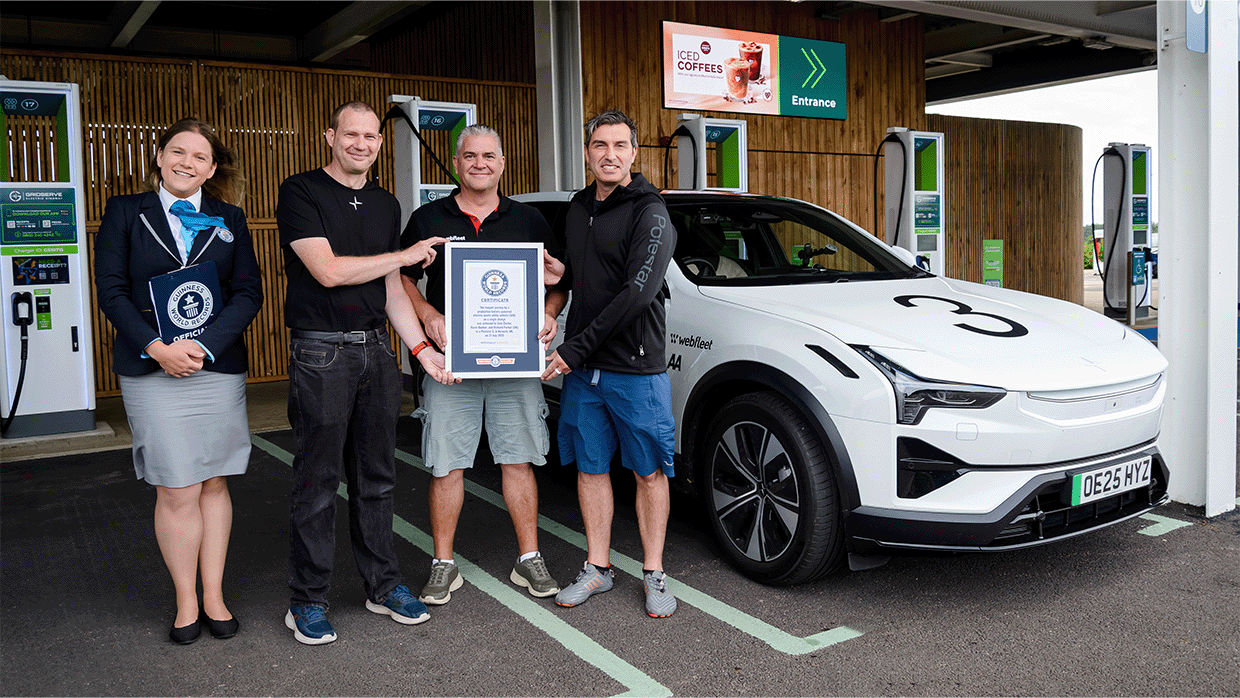 2025 Polestar 3 LR SM world record holder
