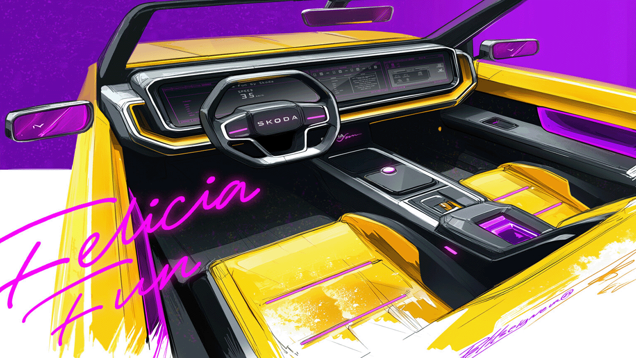 2025 Skoda Felicia Fun Interior