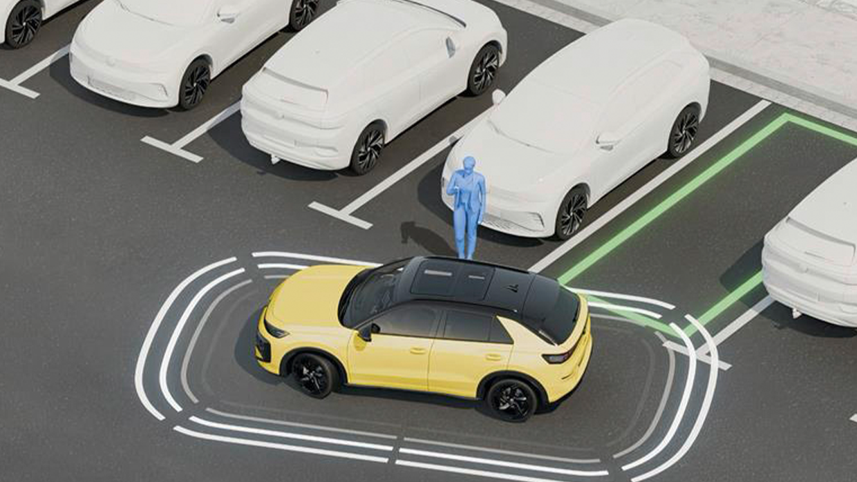 2025 Volkswagen T Roc parking itself