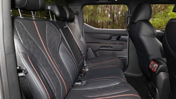 BYD Shark 6 Premium 2025 interior back seat