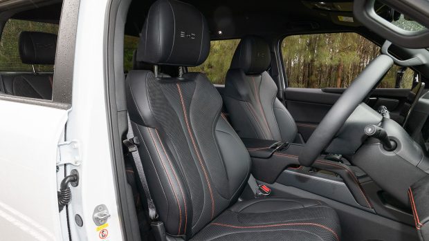 BYD Shark 6 Premium 2025 interior front seat