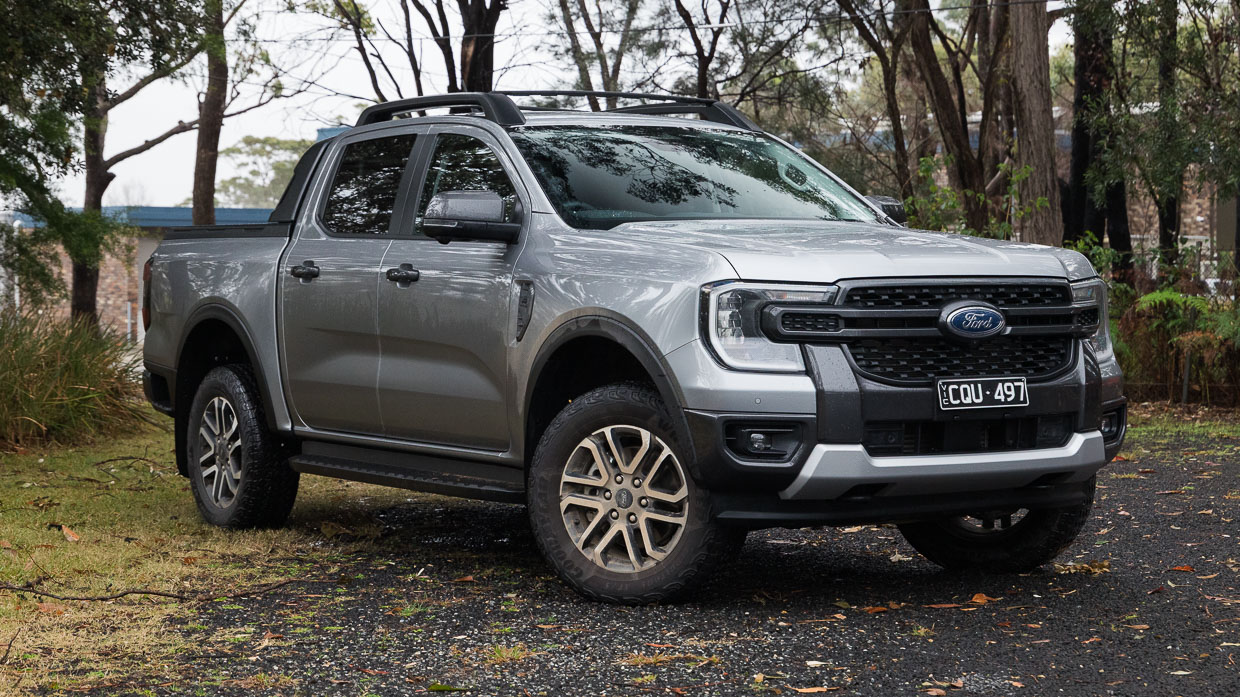 Ford Ranger Sport V6 2025 front 3/4