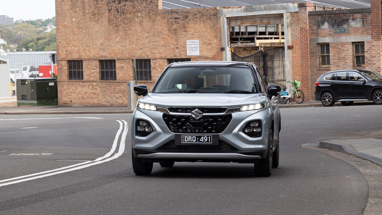 Suzuki Fronx hybrid 2025 driving front