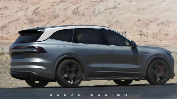 2026 Zeekr 8X rendered side