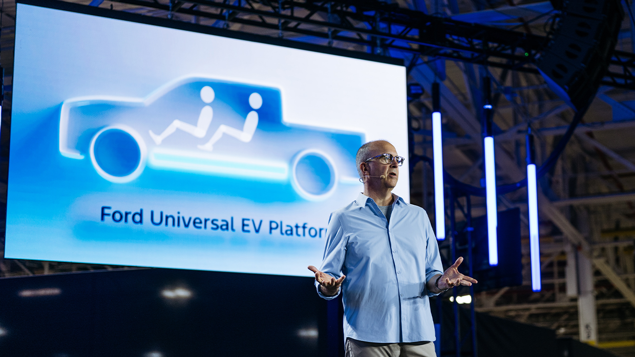 2027 Ford EV ute press