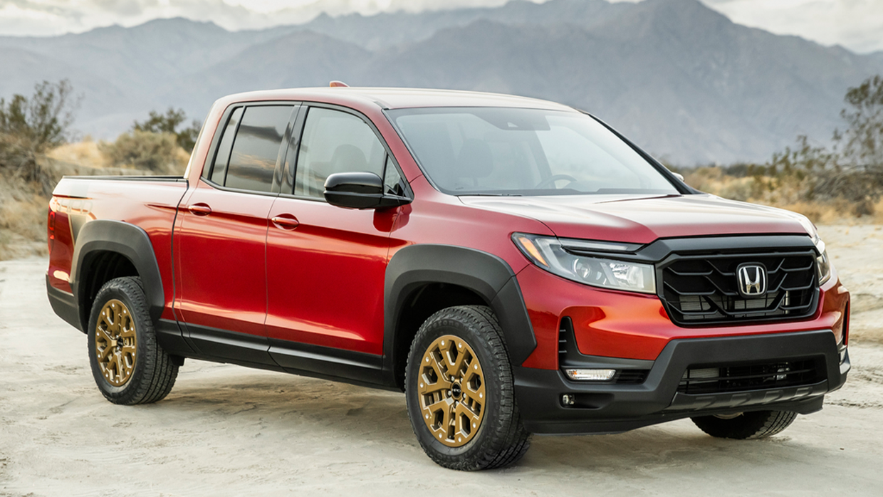 US MODEL Honda Ridgeline front 3 4