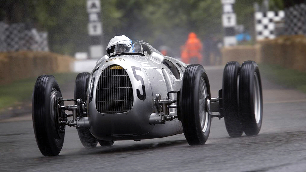 1936 Auto Union Type C front 3 4