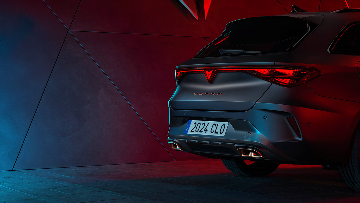 2025 Cupra Leon facelift rear