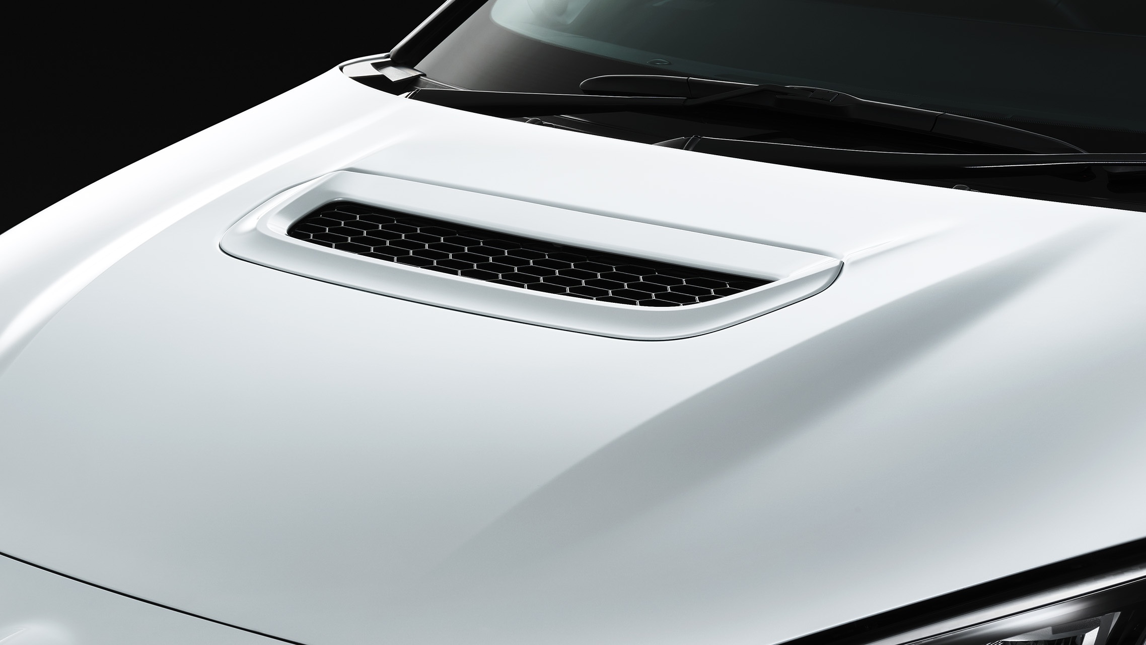 2025 GR Yaris Aero hood scoop