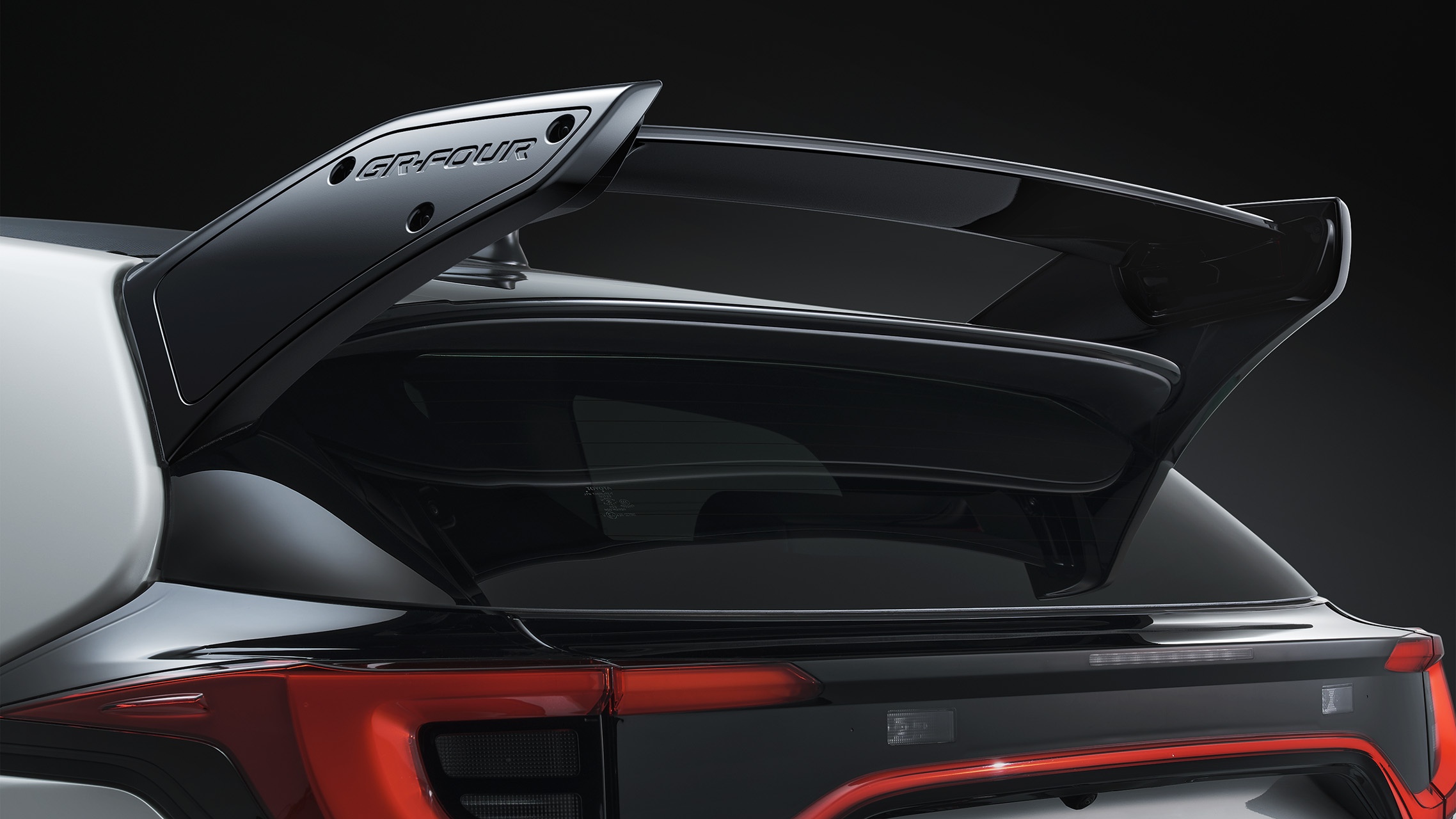 2025 GR Yaris Aero rear wing