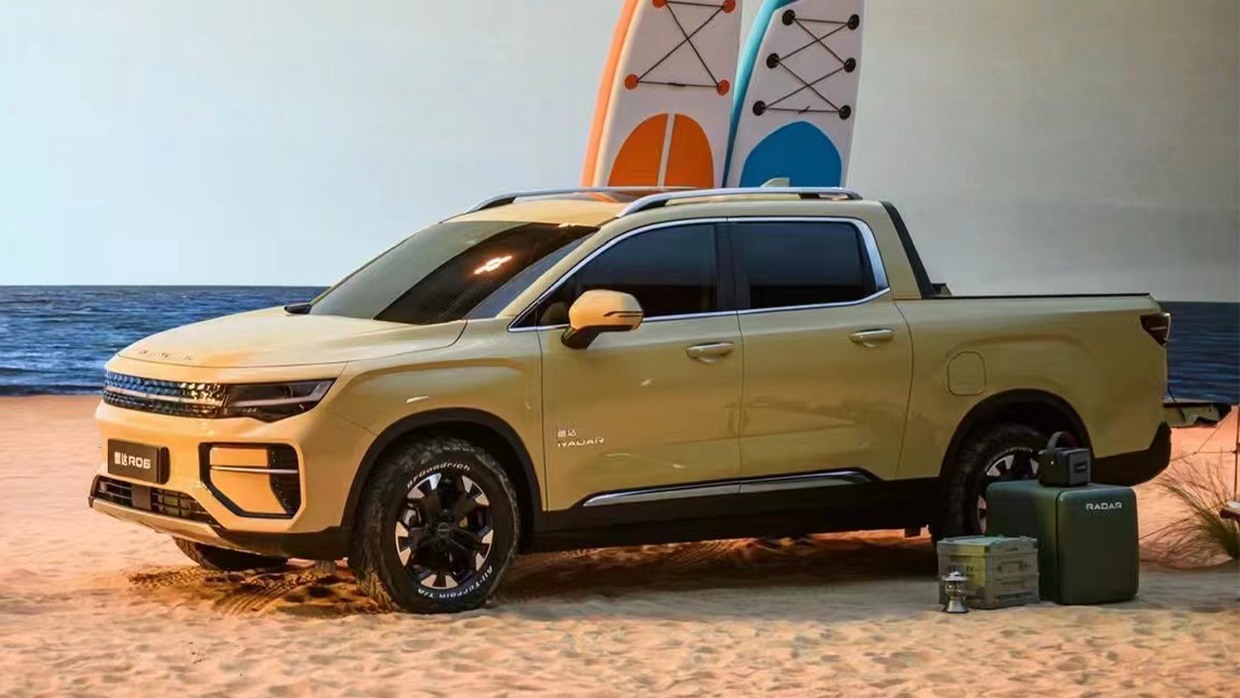 2026 Geely Radar RD6 front 3 4