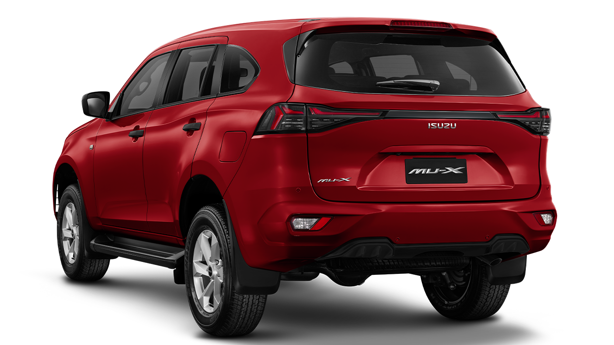 2026 Isuzu MU X rear 3 4