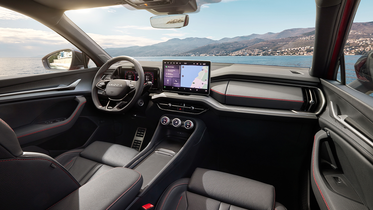 2026 Skoda Kodiaq RS interior dash