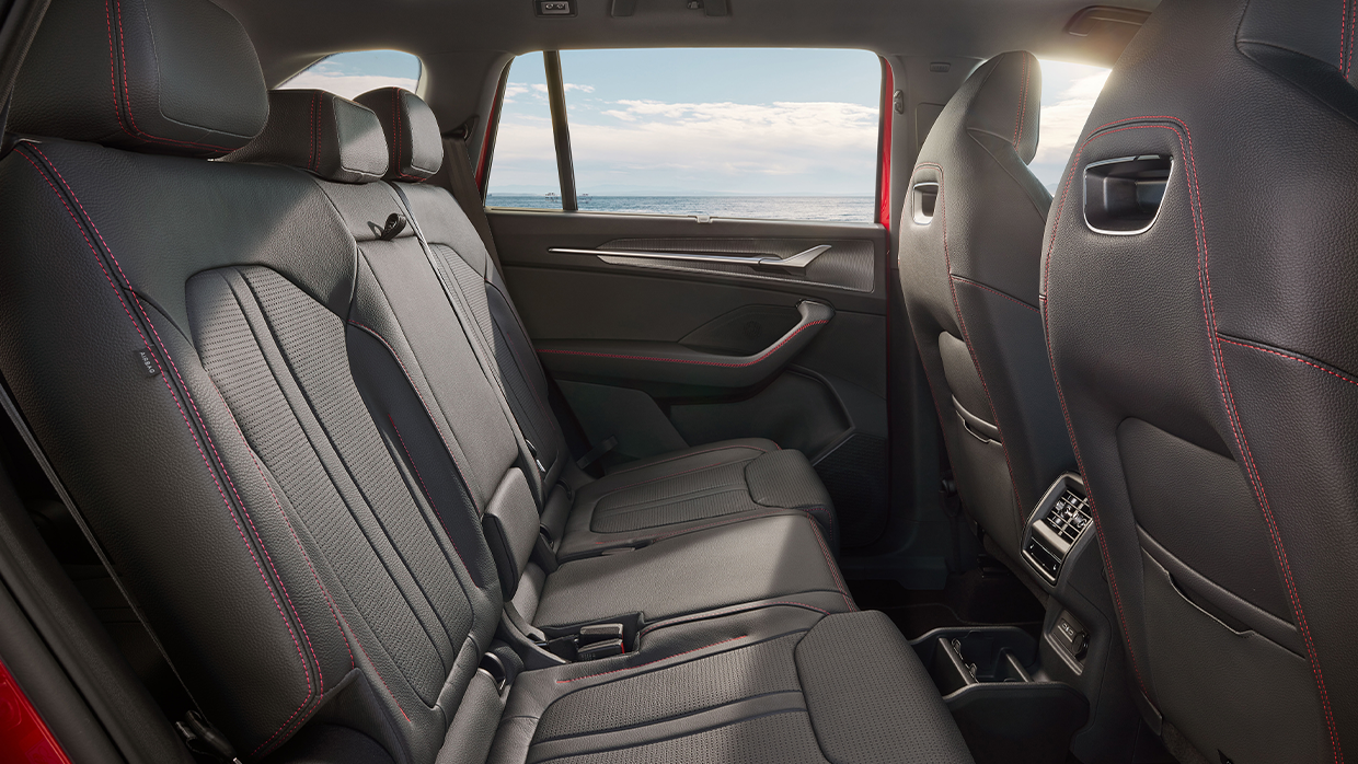 2026 Skoda Kodiaq RS interior second row