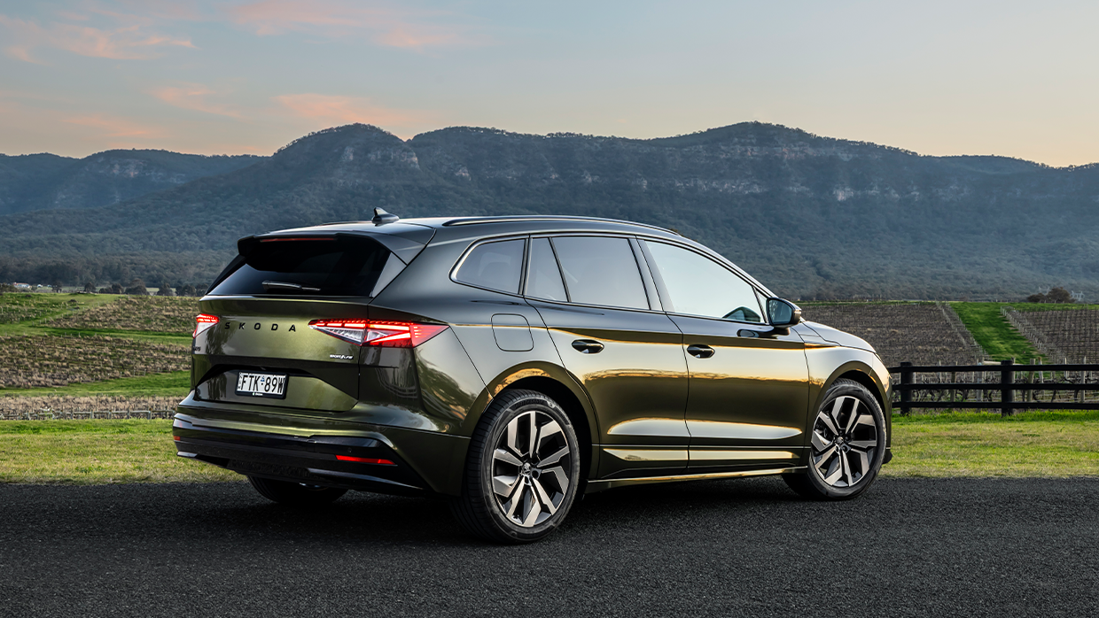 Skoda Enyaq wagon rear