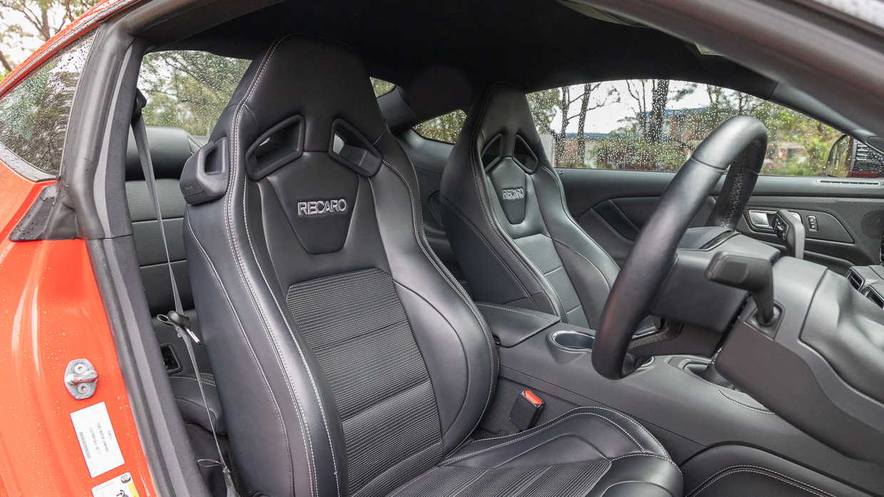 Ford Mustang GT 2025 interior seats